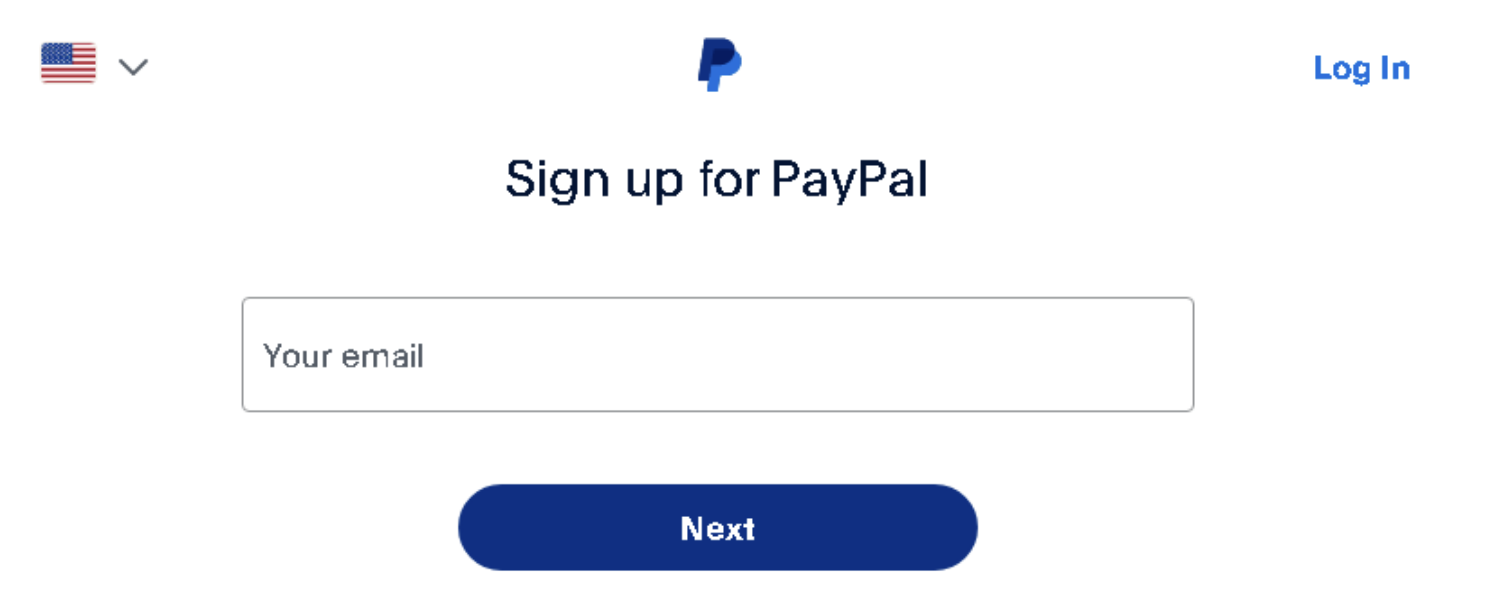 Set up Paypal Account