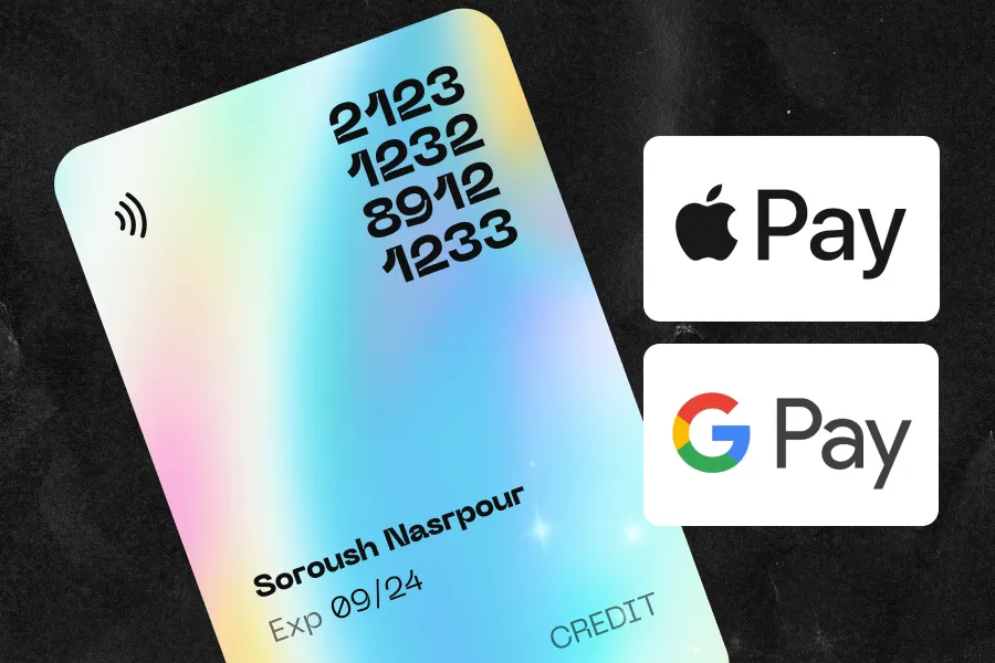 Attach to Apple Pay and Google Pay with an eWallet Card